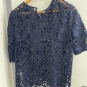 Vintage Zara lace shirt